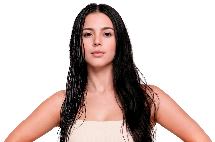 Cabello mojado